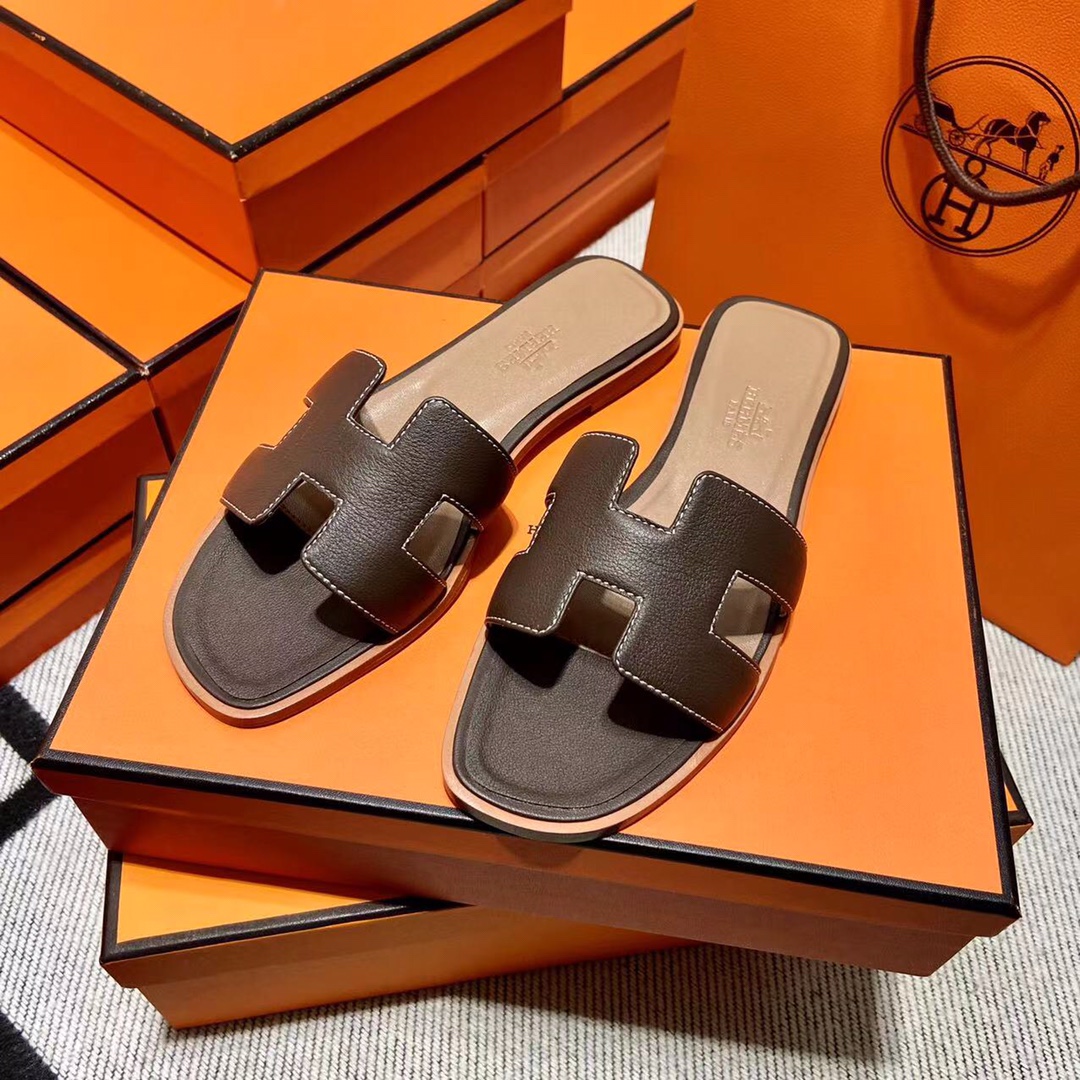 에르메스 올수공 오란 슬리퍼 샌들 스위프트 39